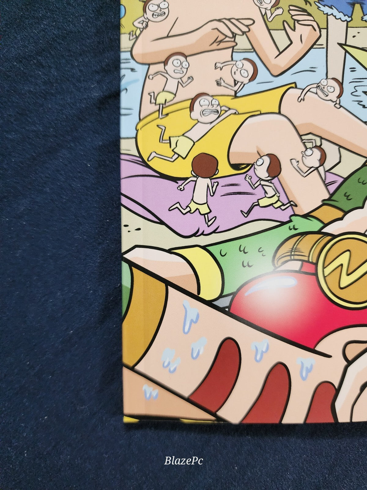 Rick and Morty Super Spring Break Special #1 1:10 Ellerby Wraparound Variant NM