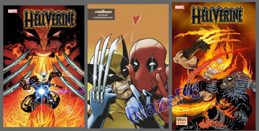 Hellverine #3 Cover A B C Variant Set Option Percy Cassagrande Sakai Marvel 2024