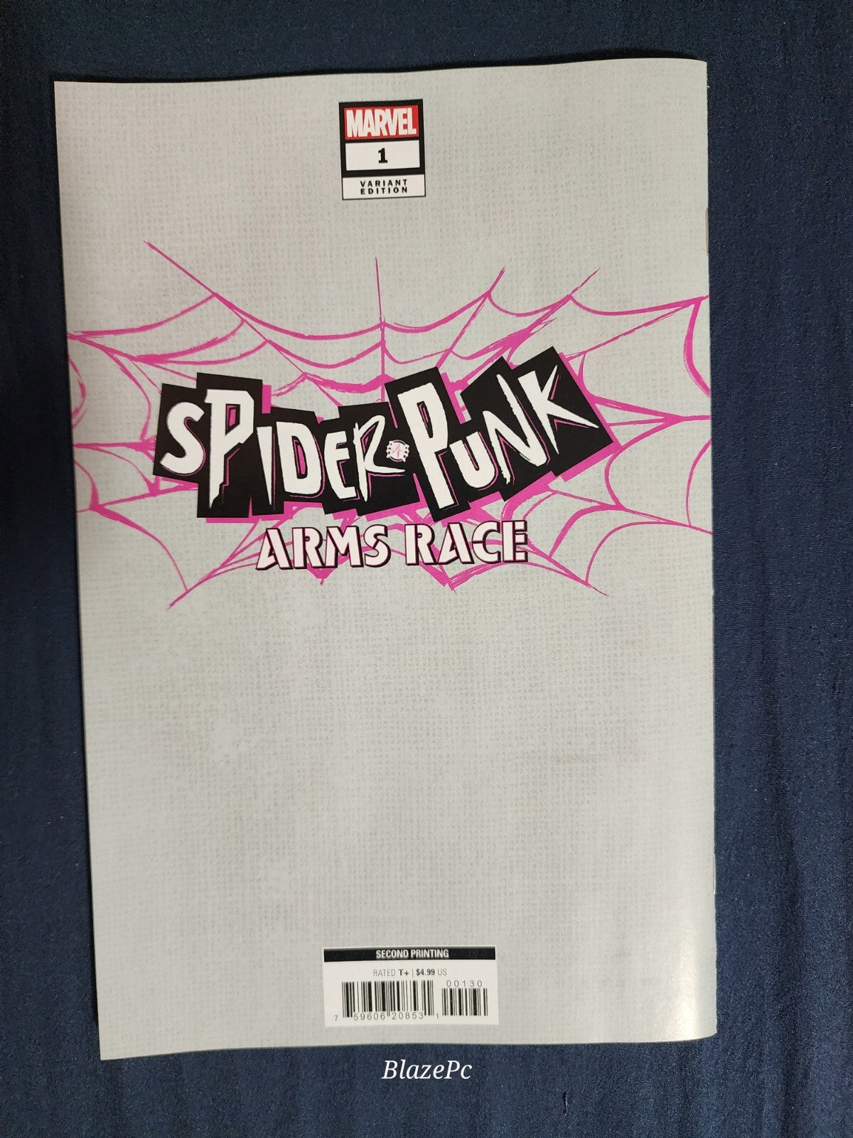 Spider Punk Arms Race #1 1:25 2nd Print Ian Bertram Ratio Variant 2024 Pics NM