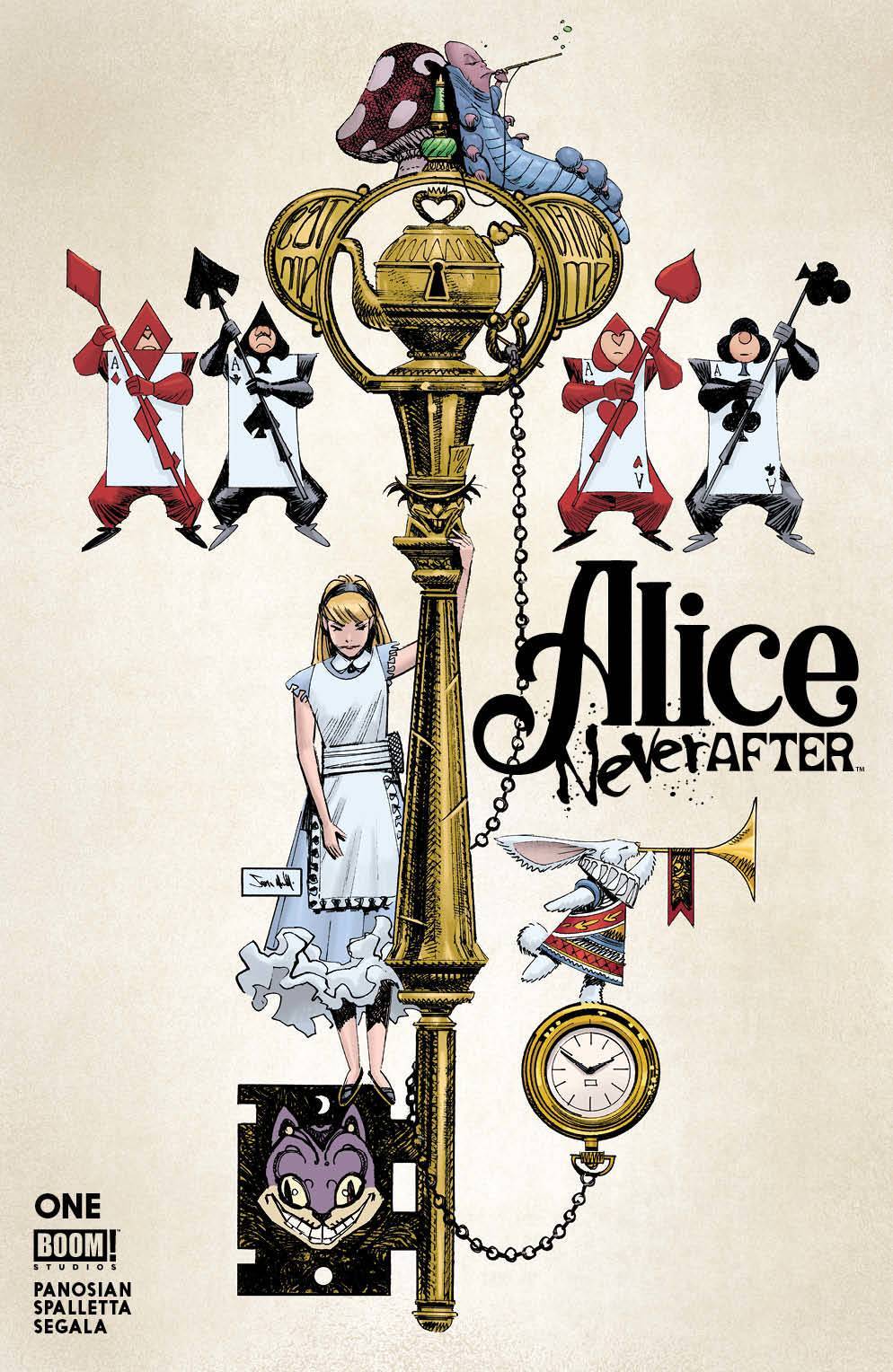 Alice Never After #1 Cover A B F Variant Set or 1:10 1:25 1:50 Options Boom! NM