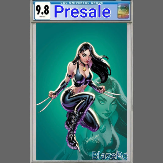 Laura Kinney Wolverine #9 CGC 9.8 1:100 J Scott Campbell VIRGIN Variant PRESALE