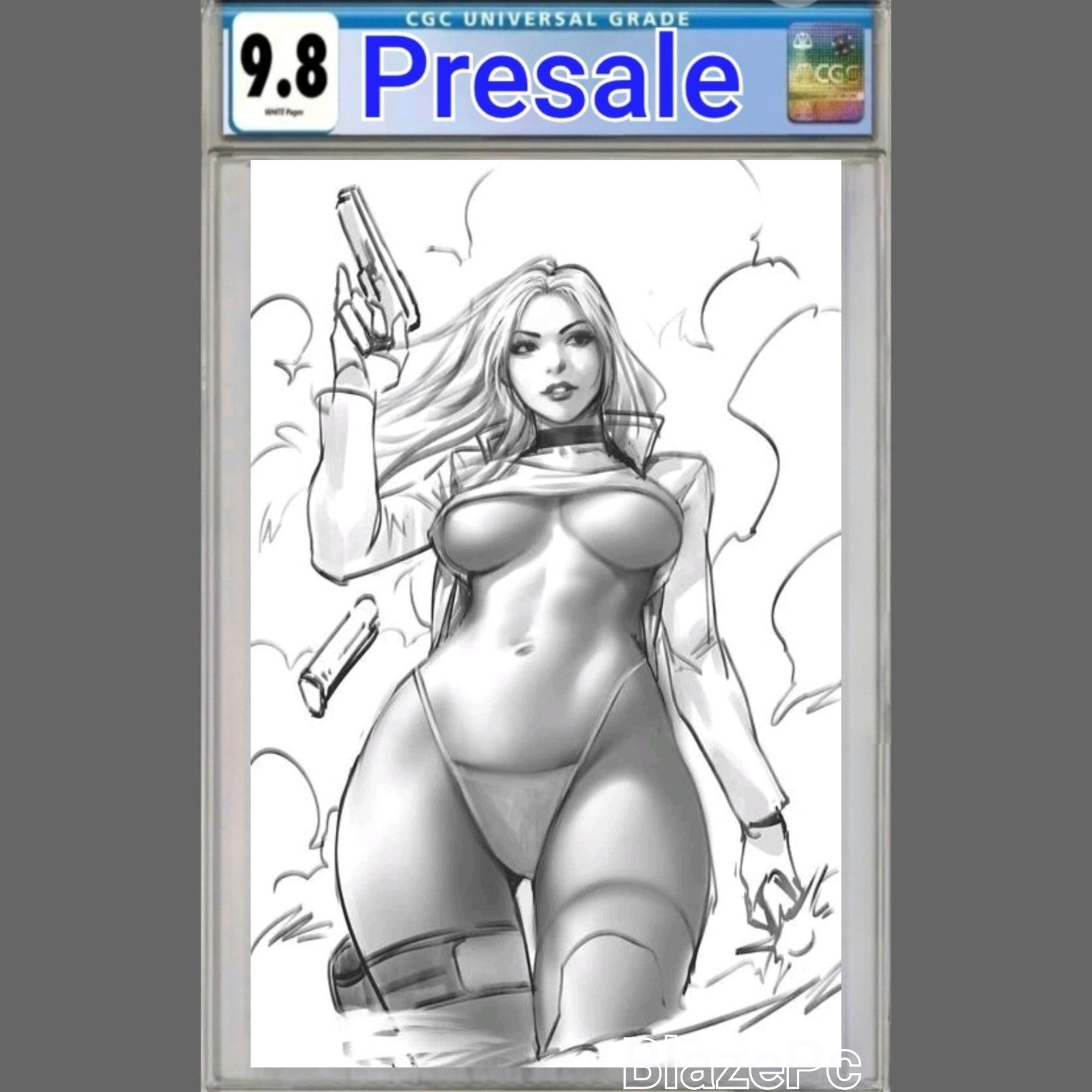 Heat Seeker Exposed #2 CGC 9.8 1:5 Chew Sketch Virgin Variant Gun Honey PRESALE