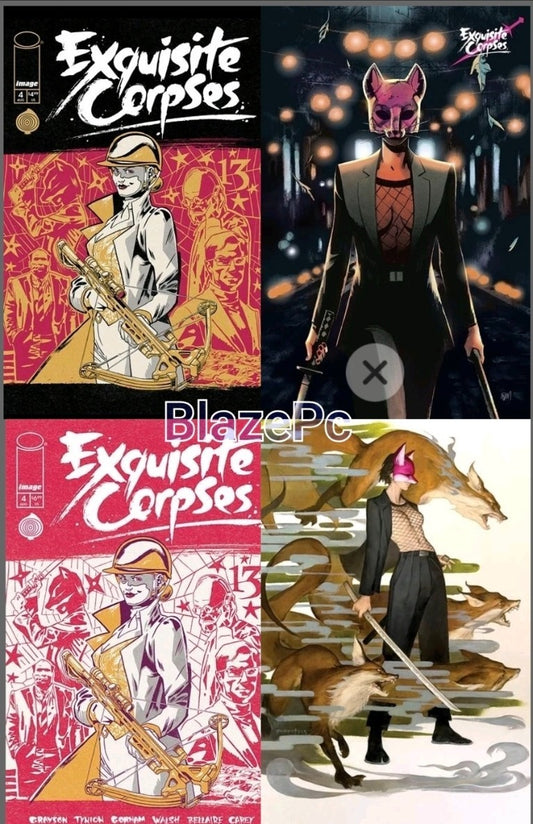 Exquisite Corpses #4 Cover A B C D Variant Set Options Image Comics NM