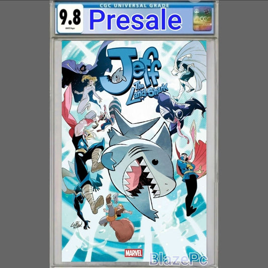 Jeff The Landshark #1 CGC 9.8 Gurihiru Cover A Variant 2025 PRESALE