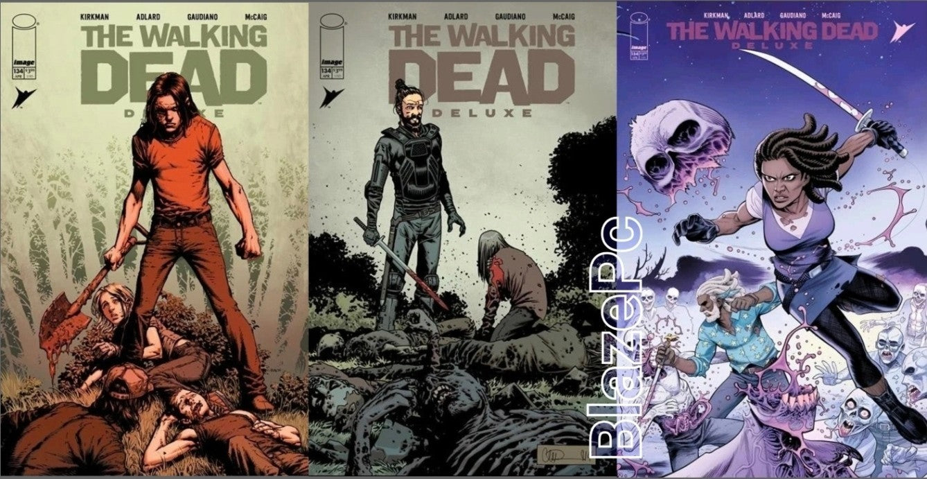 Walking Dead Deluxe #134 Cover A B C Variant Set Options 2026 Presale 4/1