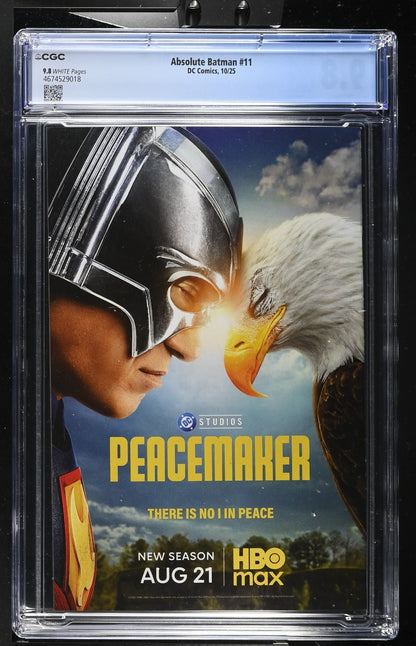 Absolute Batman #11 CGC 9.8 Cover A Dragotta 1st Print Bane DC Comics 2025