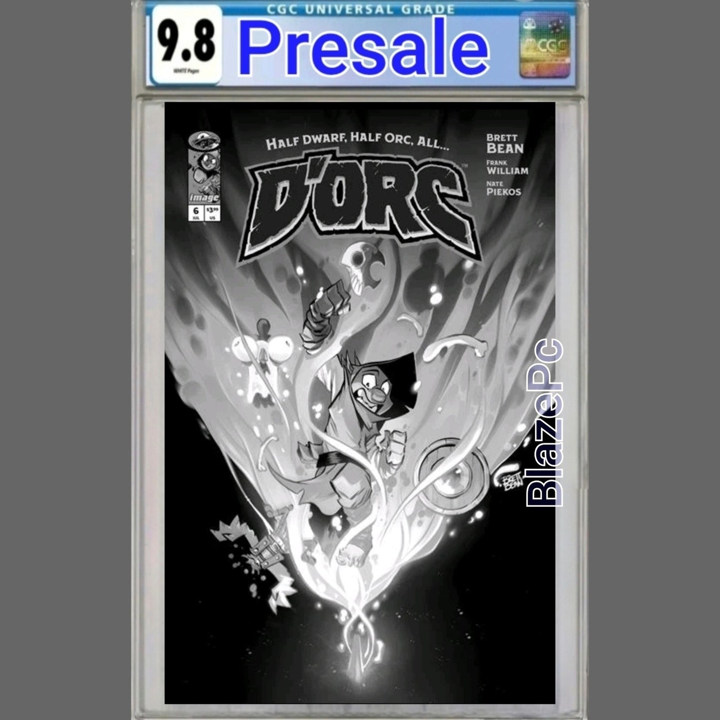 Dorc #6 CGC 9.8 1:25 Brett Bean Cover C Variant Image Comics 2026 PRESALE