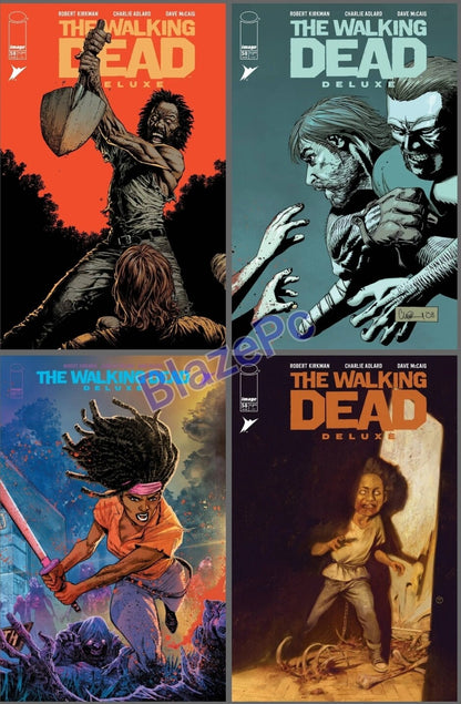 Walking Dead Deluxe #58 Cover A B C D Variant Set Options Image 2023 NM