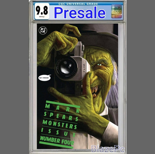 Mark Spears Monsters #4 CGC 9.8 Cover E Killing Joke Homage Variant 2025 PRESALE