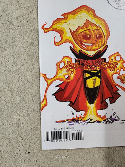 Strange Academy Finals #6 1:25 Skottie Young Incentive Variant Marvel 2023 NM