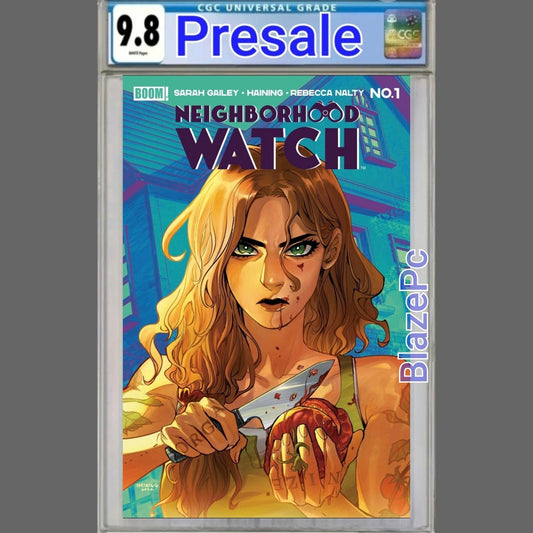 Neighborhood Watch #1 CGC 9.8 Haining Cover A 1st Print Boom! 2026 PRESALE