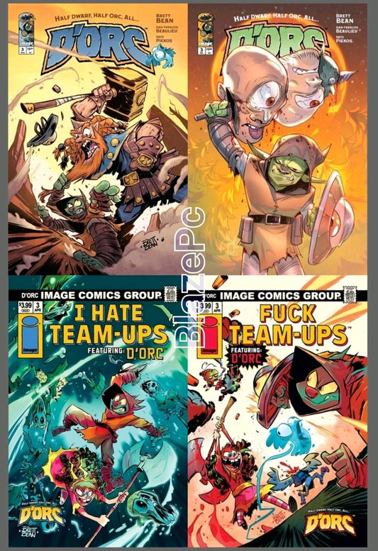 Dorc #3 Cover A B C D Variant Set Options Image Comics 2026 Presale 4/8