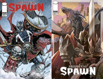 Medieval Spawn #3 Cover A B Variant Set Options Image Comics 2025 NM