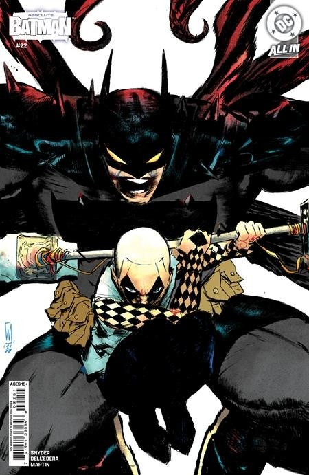 Absolute Batman #22 Cover A B C D Variant Set or 1:25 Options DC Presale 7/8