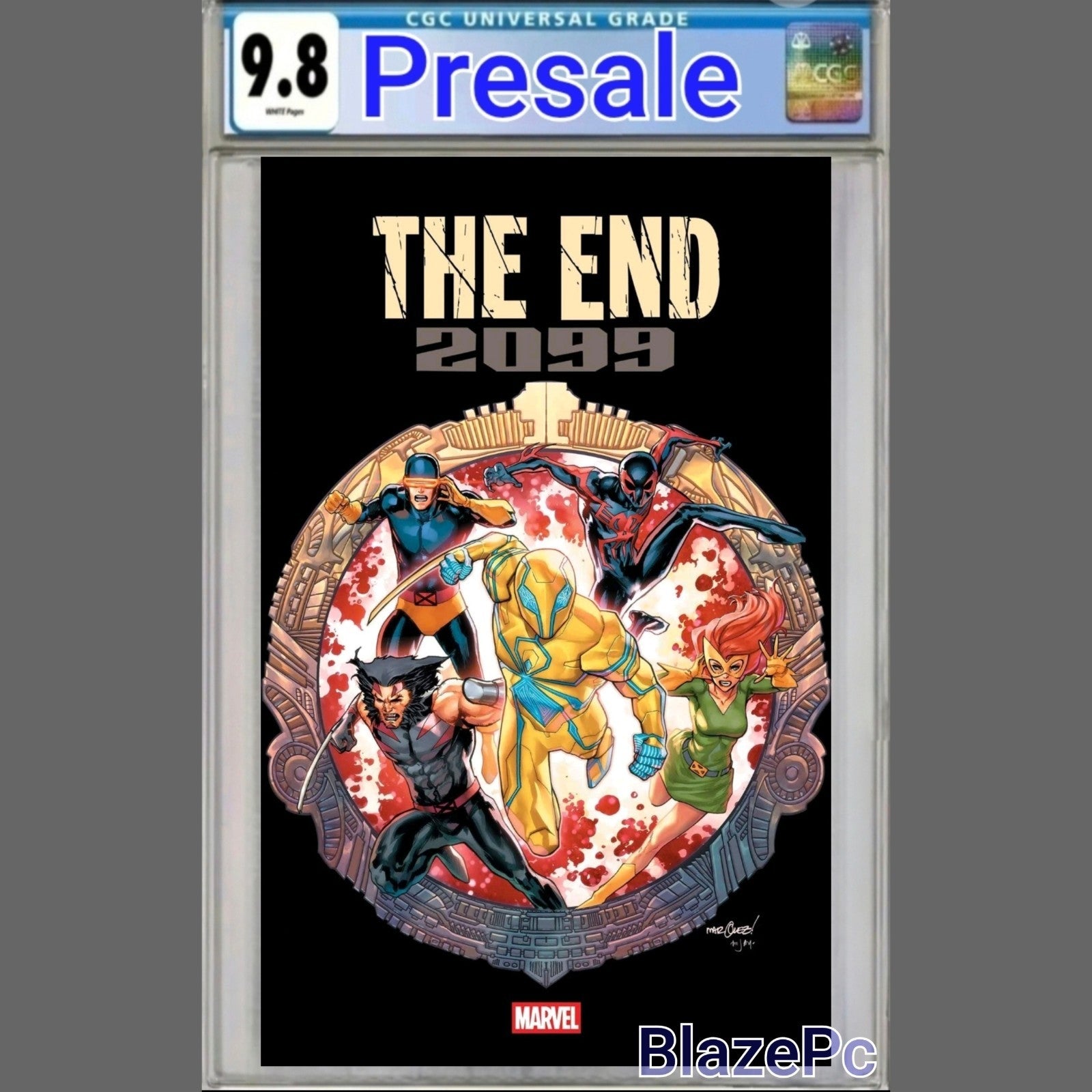 The End 2099 #1 CGC 9.8 Cover A David Marquez Marvel Comics 2025 PRESALE