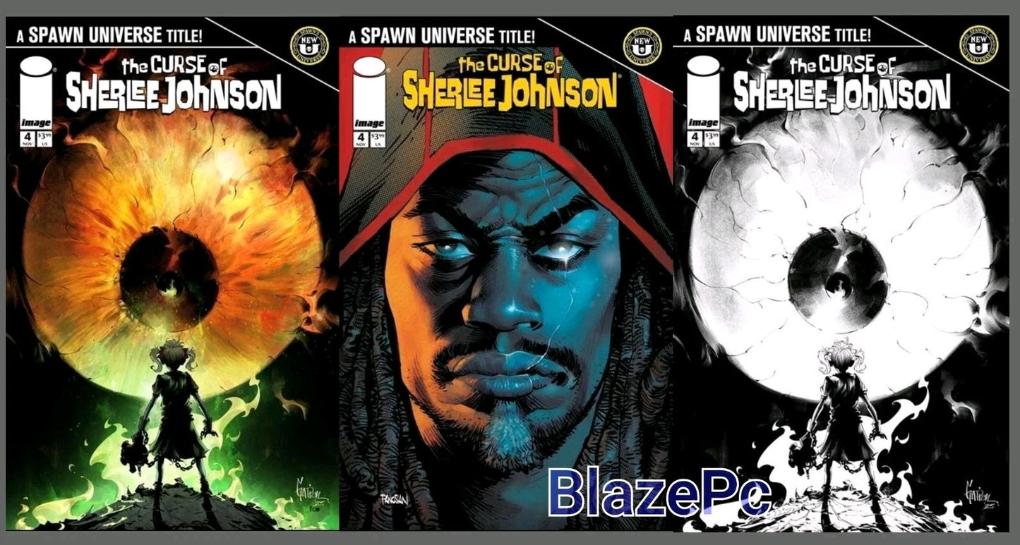 Spawn The Curse Sherlee Johnson #4 A B C Variant Set Options Image Presale 2/11