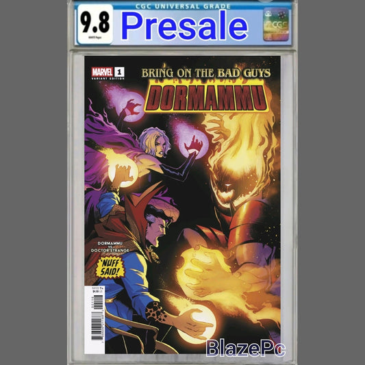 Bring On Bad Guys Dormammu #1 CGC 9.8 1:25 Lee Garbett Nuff Said Variant PRESALE