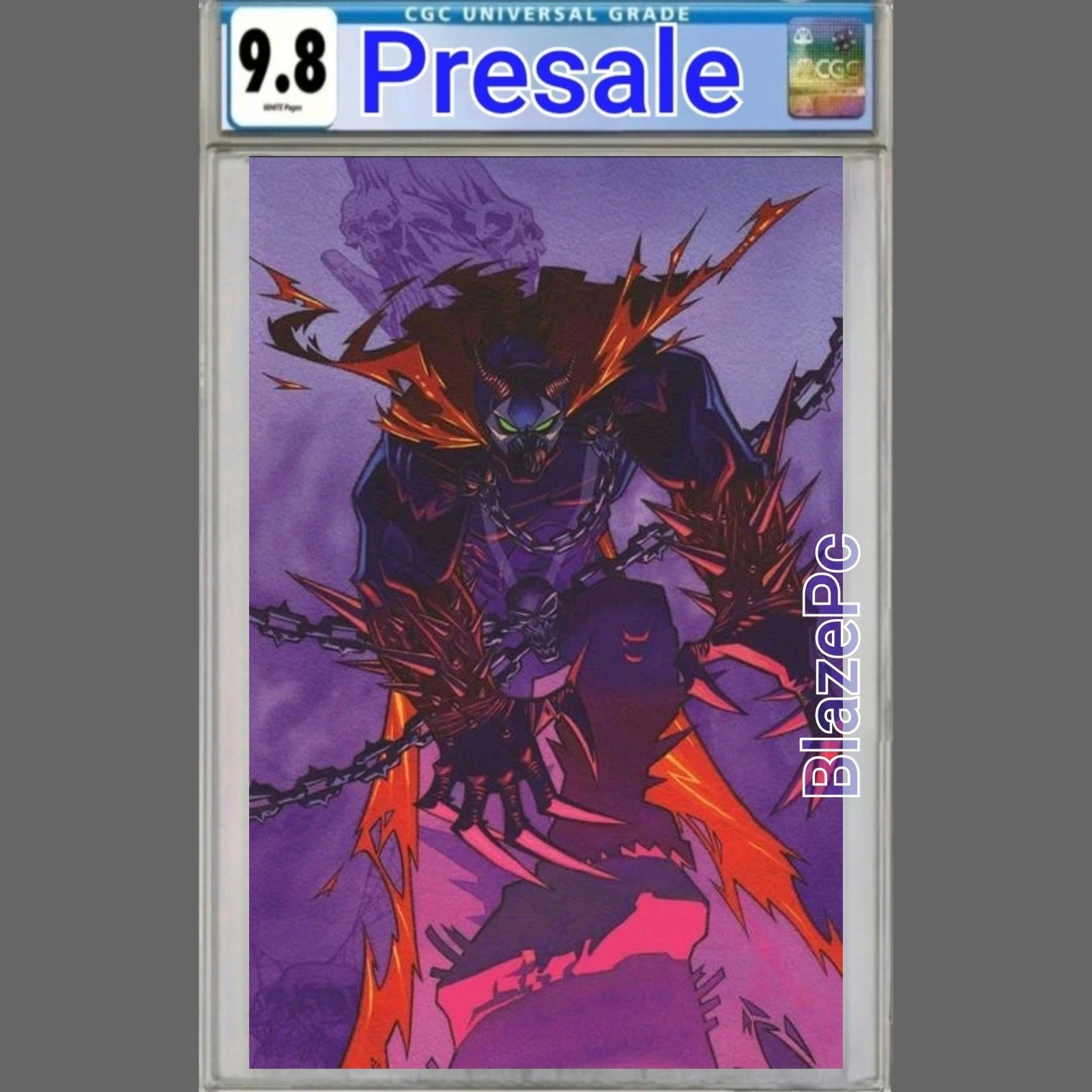 King Spawn #58 CGC 9.8 Cover B VIRGIN Shawn Crystal Variant Image 2026 PRESALE