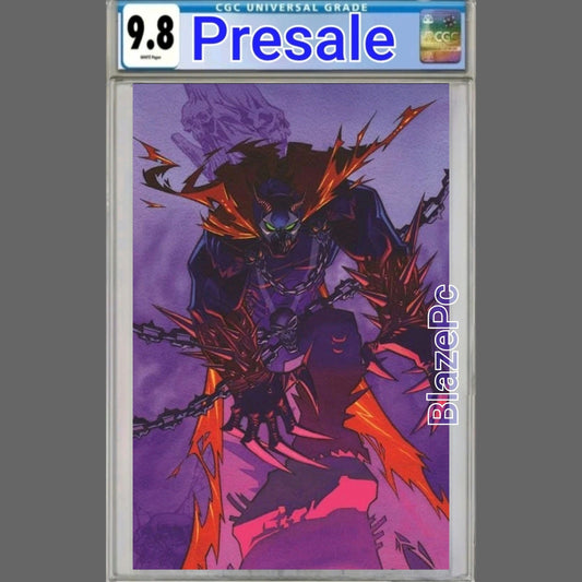 King Spawn #58 CGC 9.8 Cover B VIRGIN Shawn Crystal Variant Image 2026 PRESALE