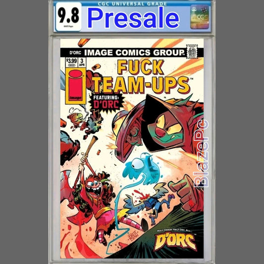 Dorc #3 CGC 9.8 Brett Bean Cover D Fairyland NSFW Variant 1st Print PRESALE