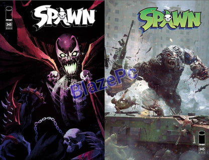 Spawn #345 Cover A B Variant Set Options Image Comics 2023 NM