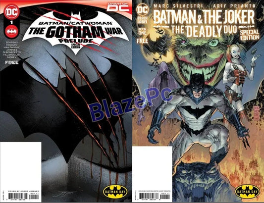 Batman Day 2023 Prelude to Gotham War Joker Deadly Duo #1 Options 2023 NM