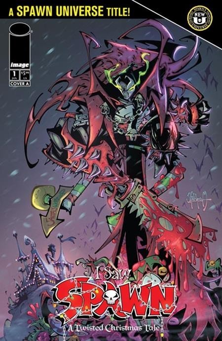 I Saw Spawn A Twisted Christmas Tale #1 A B C Variant Set Option Presale 11/4