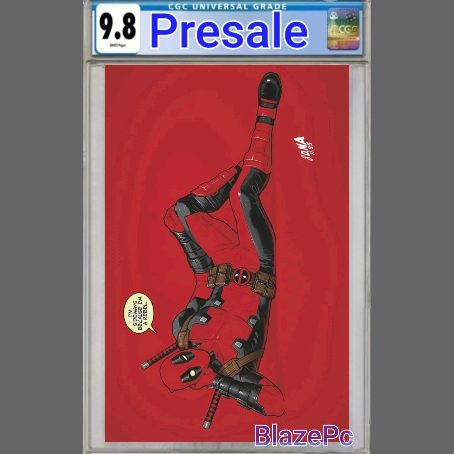 Wade Wilson Deadpool #1 CGC 9.8 1:50 David Nakayama VIRGIN Variant 2026 PRESALE