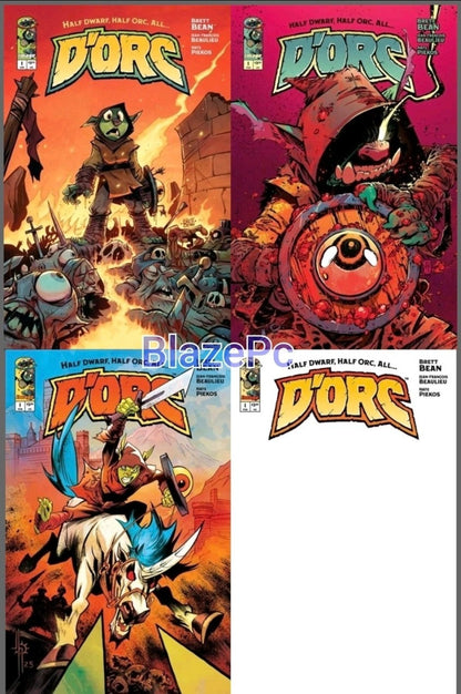 Dorc #1 Cover A B C F Variant Set Options Image Comics 2026 Presale 2/4