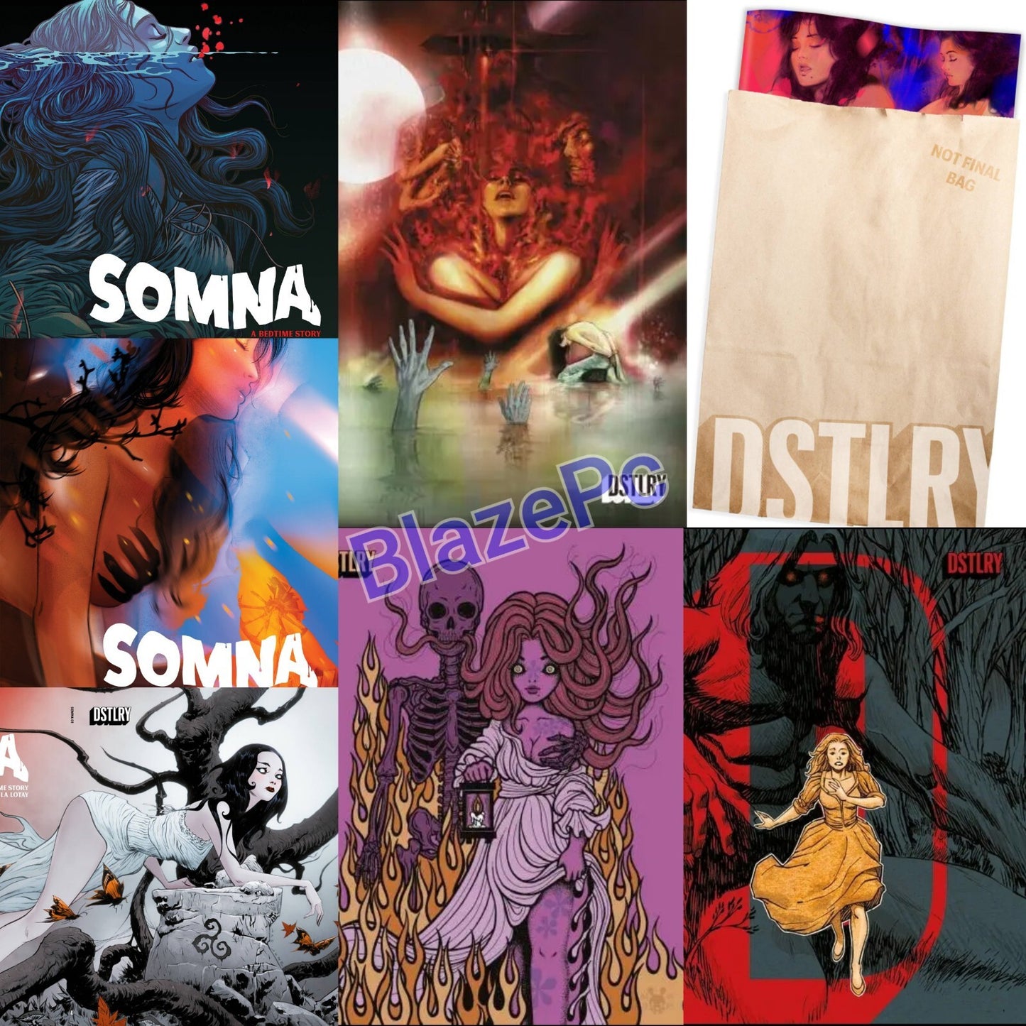 Somna #1 Cover A B F G Polybag Variant Set or 1:10 1:25 1:50 Options Dstlry NM