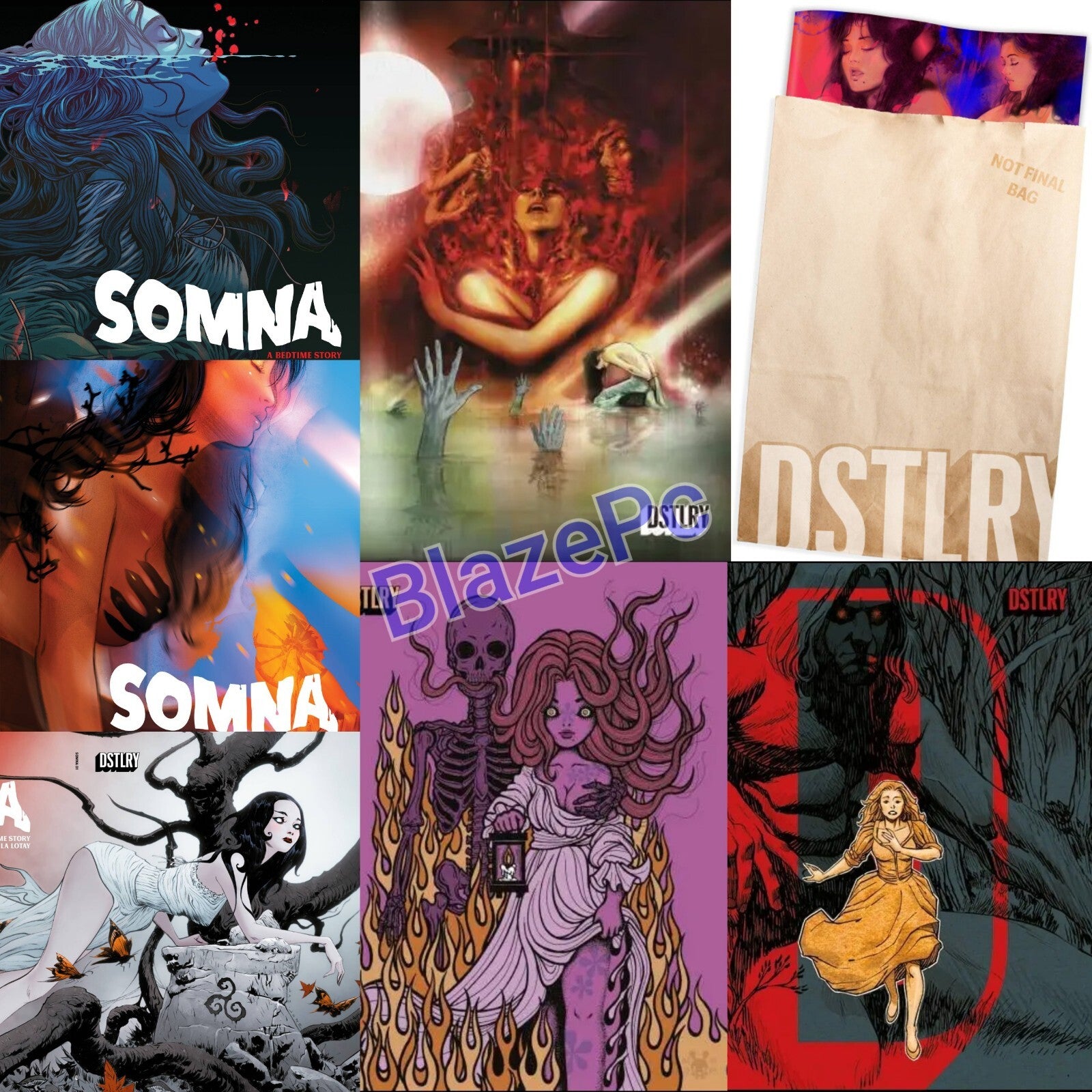 Somna #1 Cover A B F G Polybag Variant Set or 1:10 1:25 1:50 Options Dstlry NM