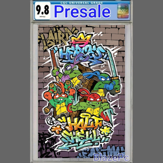 Tales of the Teenage Mutant Ninja Turtles #1 CGC 9.8 1:50 Lankry Virgin PRESALE