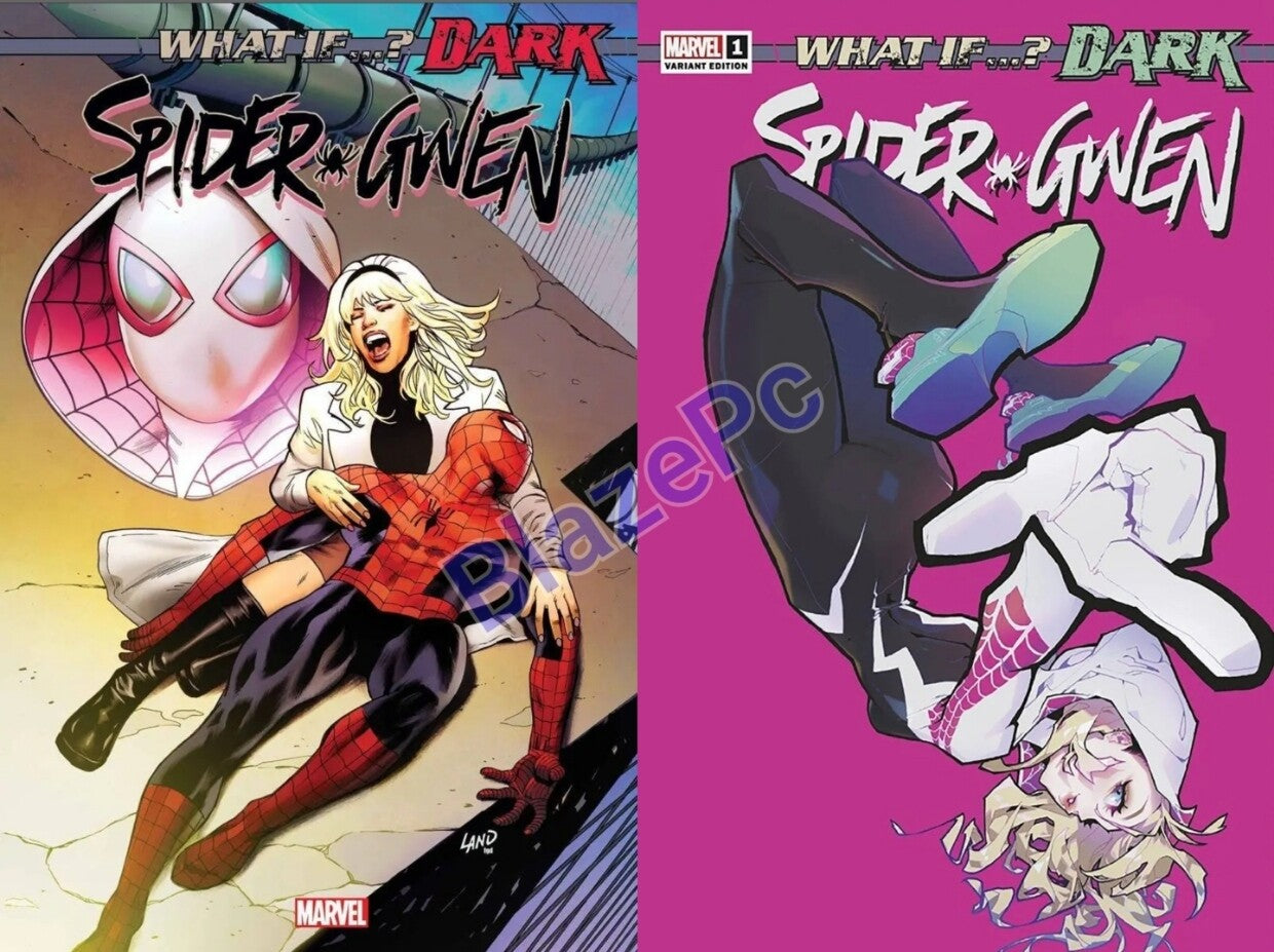 What If Dark Spider-Gwen #1 Cover A B Variant Set Options Marvel 2023 NM