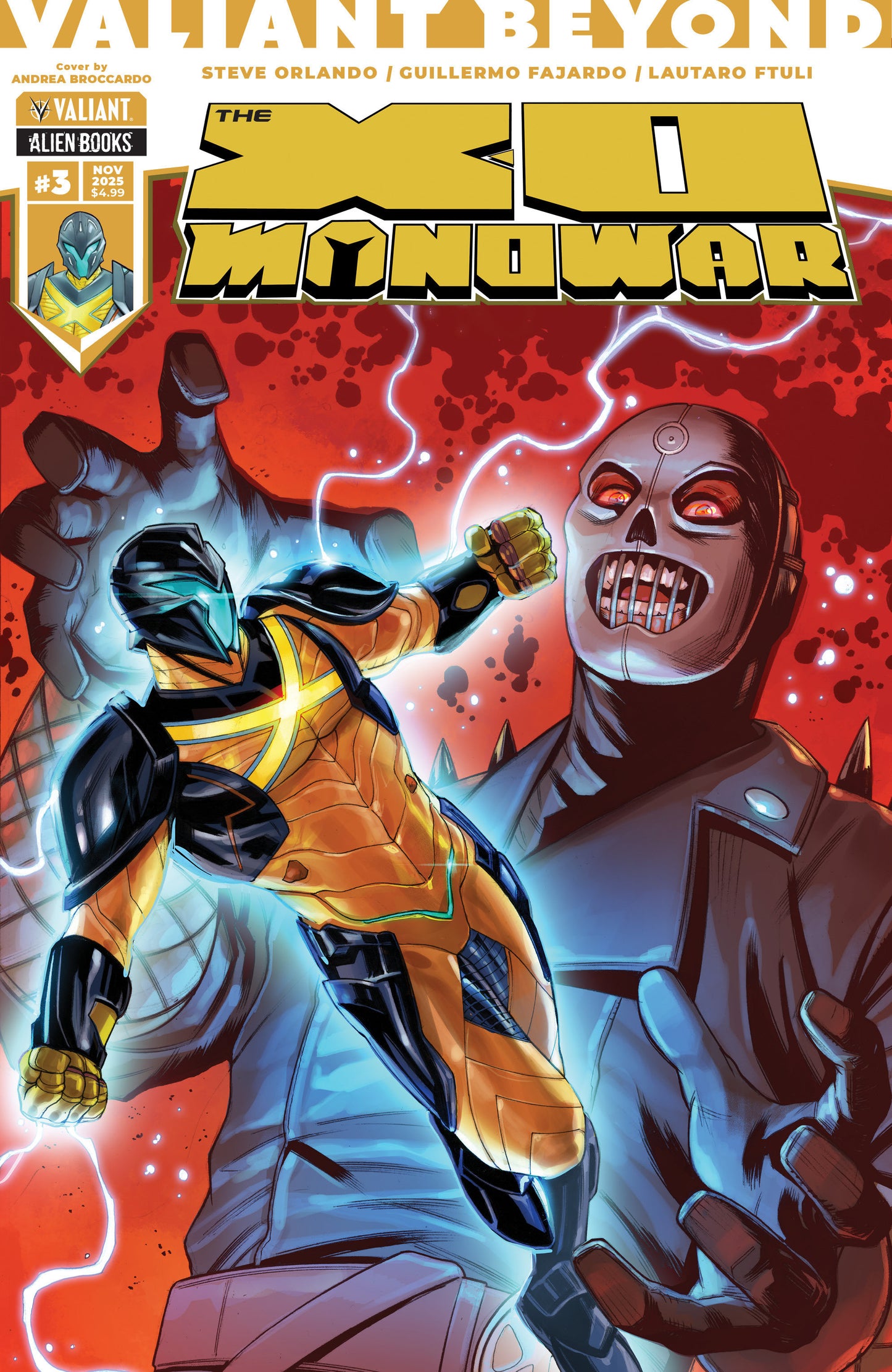 Valiant Beyond: The X-O Manowar #3 Variant B (Broccardo)