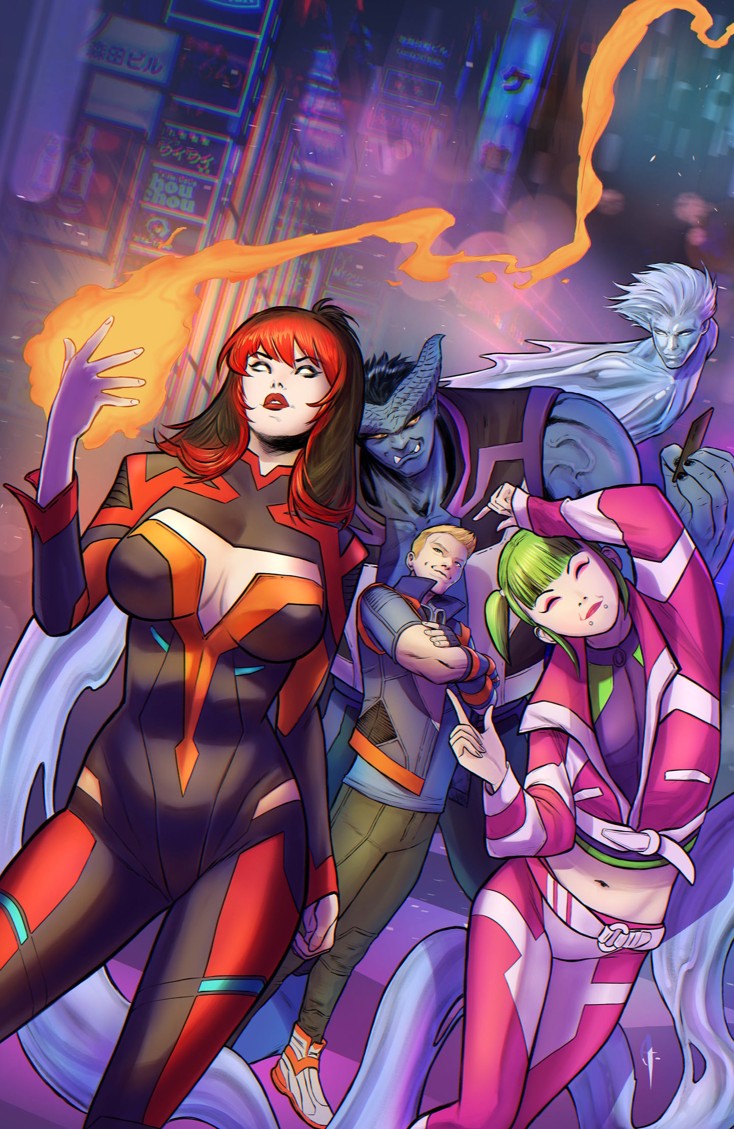 Valiant Beyond: All-New Harbinger #5--It Never Stops #2 Variant C (Ponce Full Art)