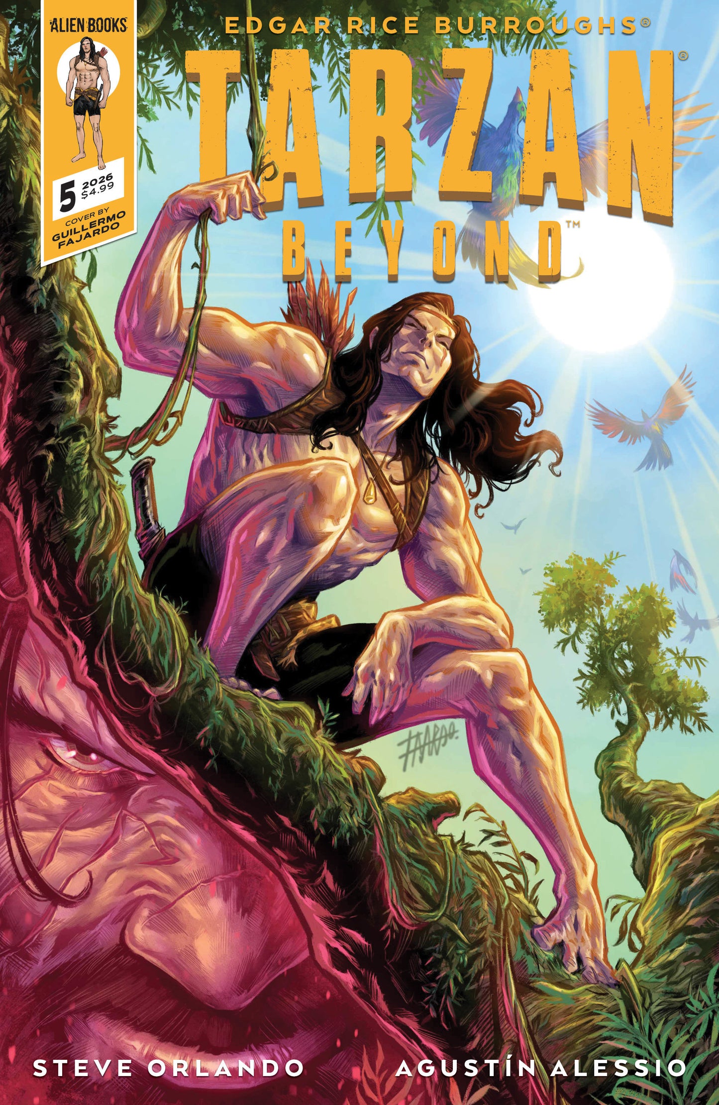 Tarzan Beyond #5 Variant B (Fajardo)