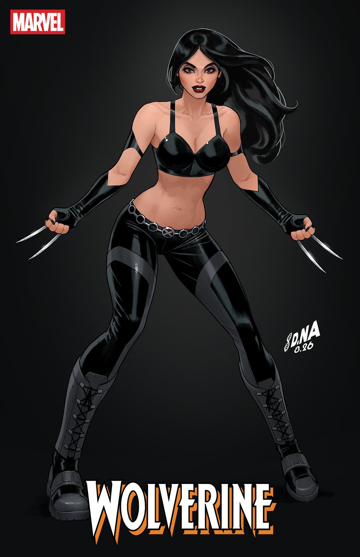 WOLVERINE #30 DAVID NAKAYAMA COLOR BLOCK BLACK VARIANT