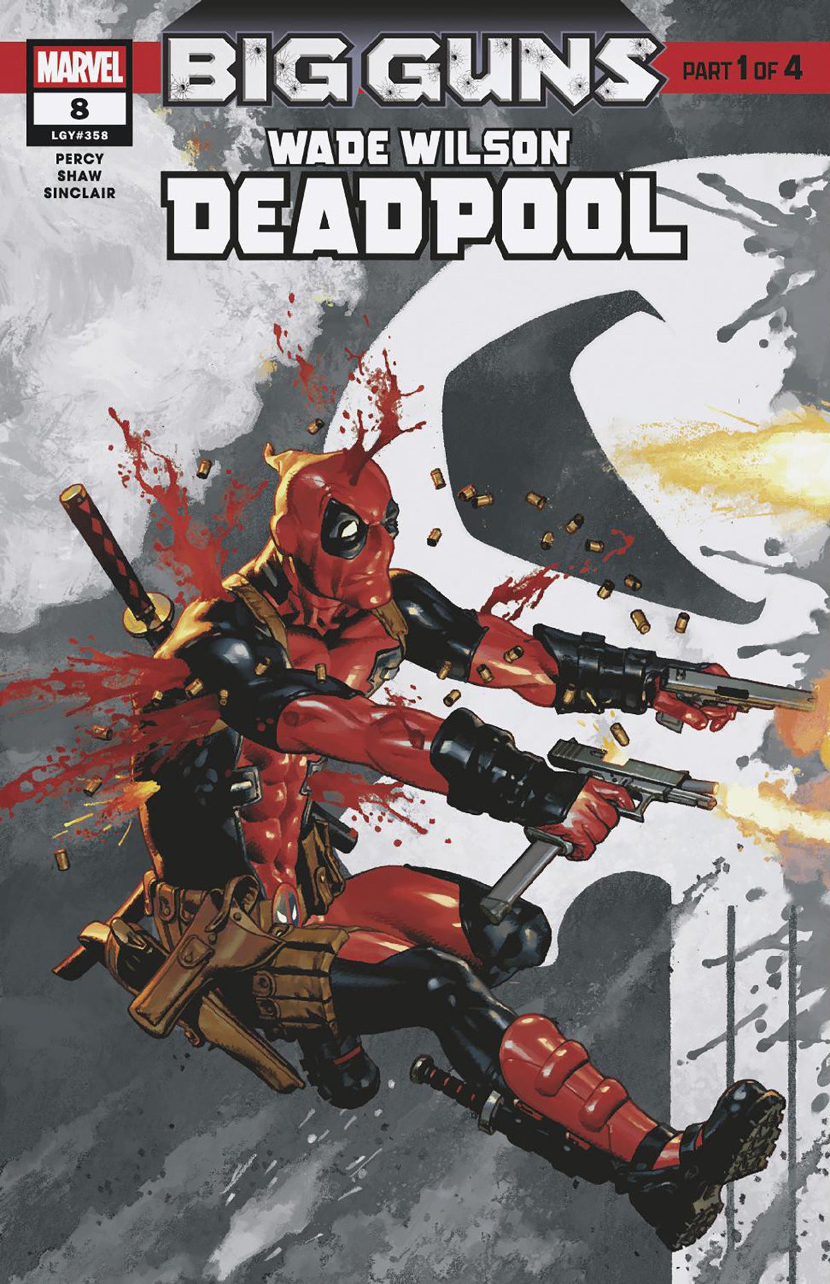 WADE WILSON: DEADPOOL #8 JOSEMARIA CASANOVAS 2ND PRINTING VARIANT [BG]