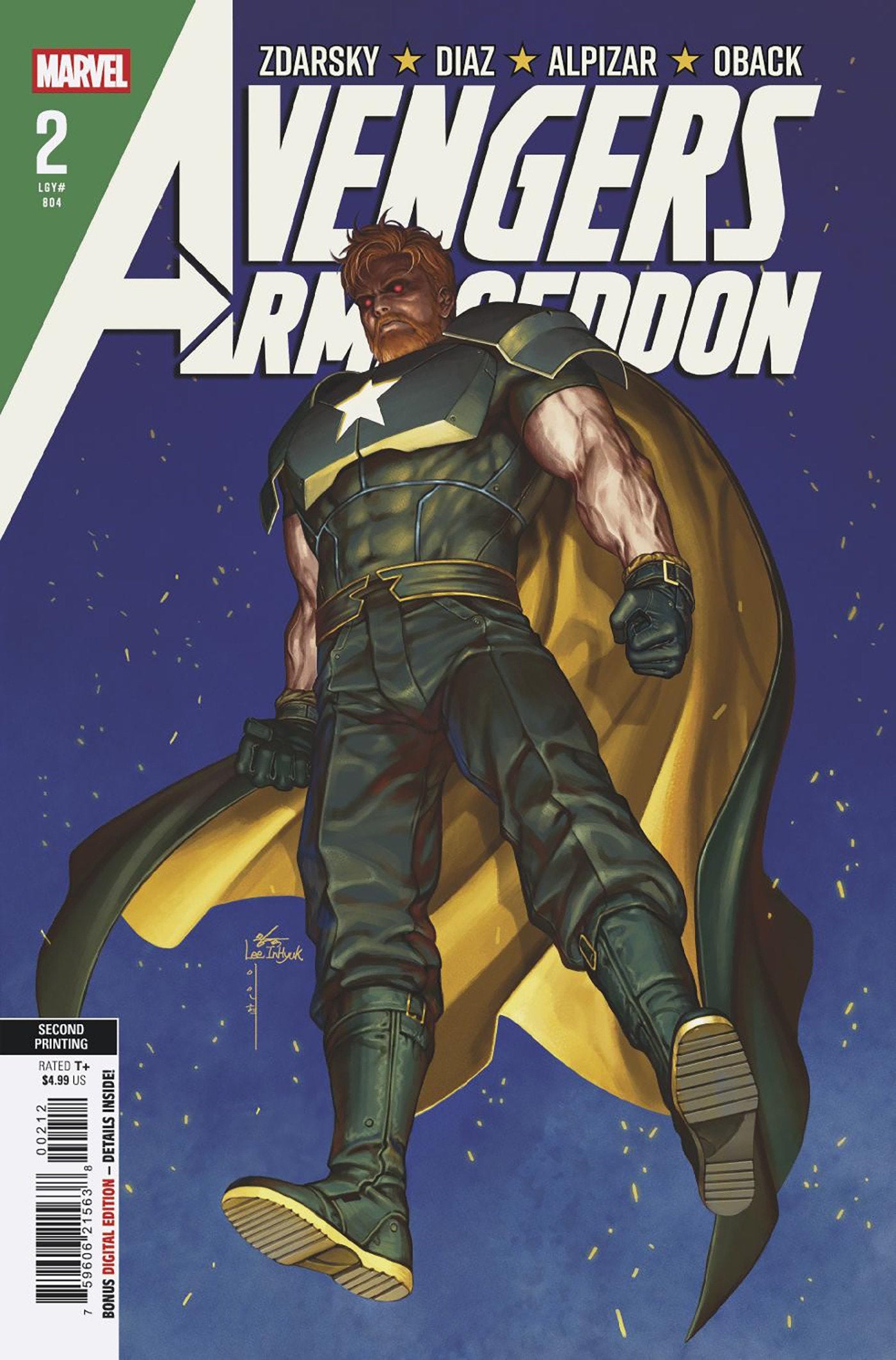 AVENGERS: ARMAGEDDON #2 INHYUK LEE 2ND PRINTING VARIANT