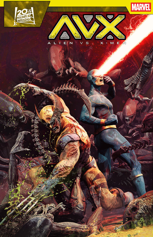 ALIEN VS. X-MEN #1 BJORN BARENDS VARIANT