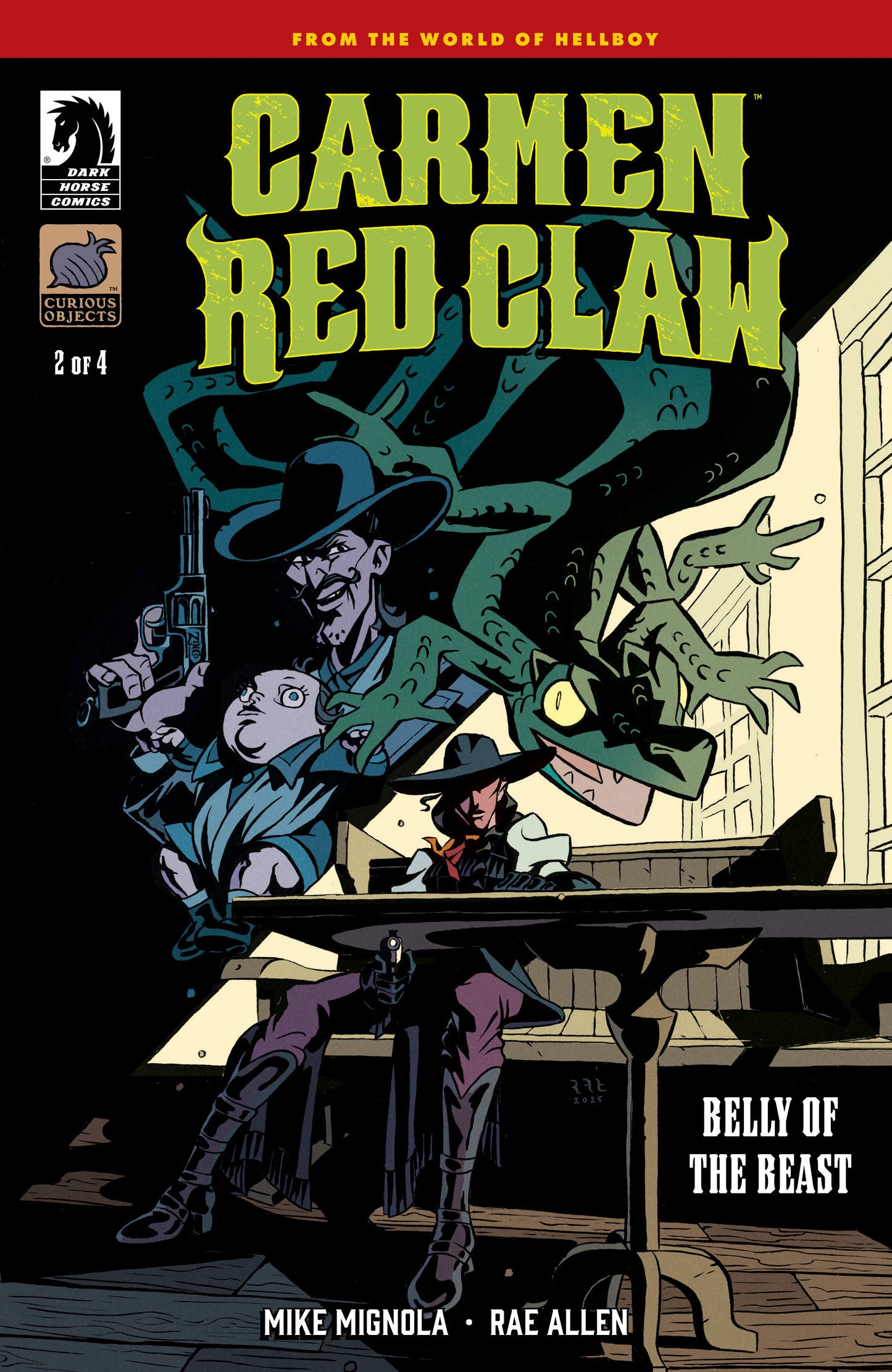 Carmen Red Claw: Belly of the Beast #2 (CVR A) (Rae Allen)