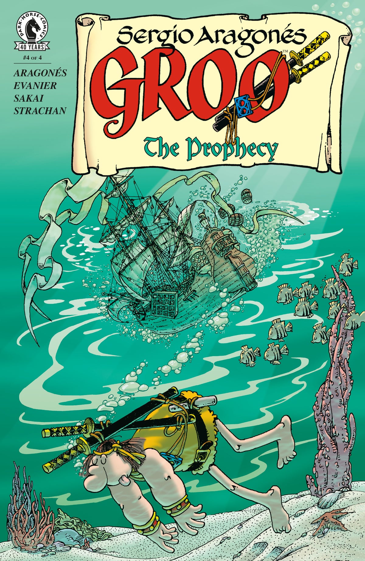 Groo: The Prophecy #4 (CVR A) (Sergio Aragonés)