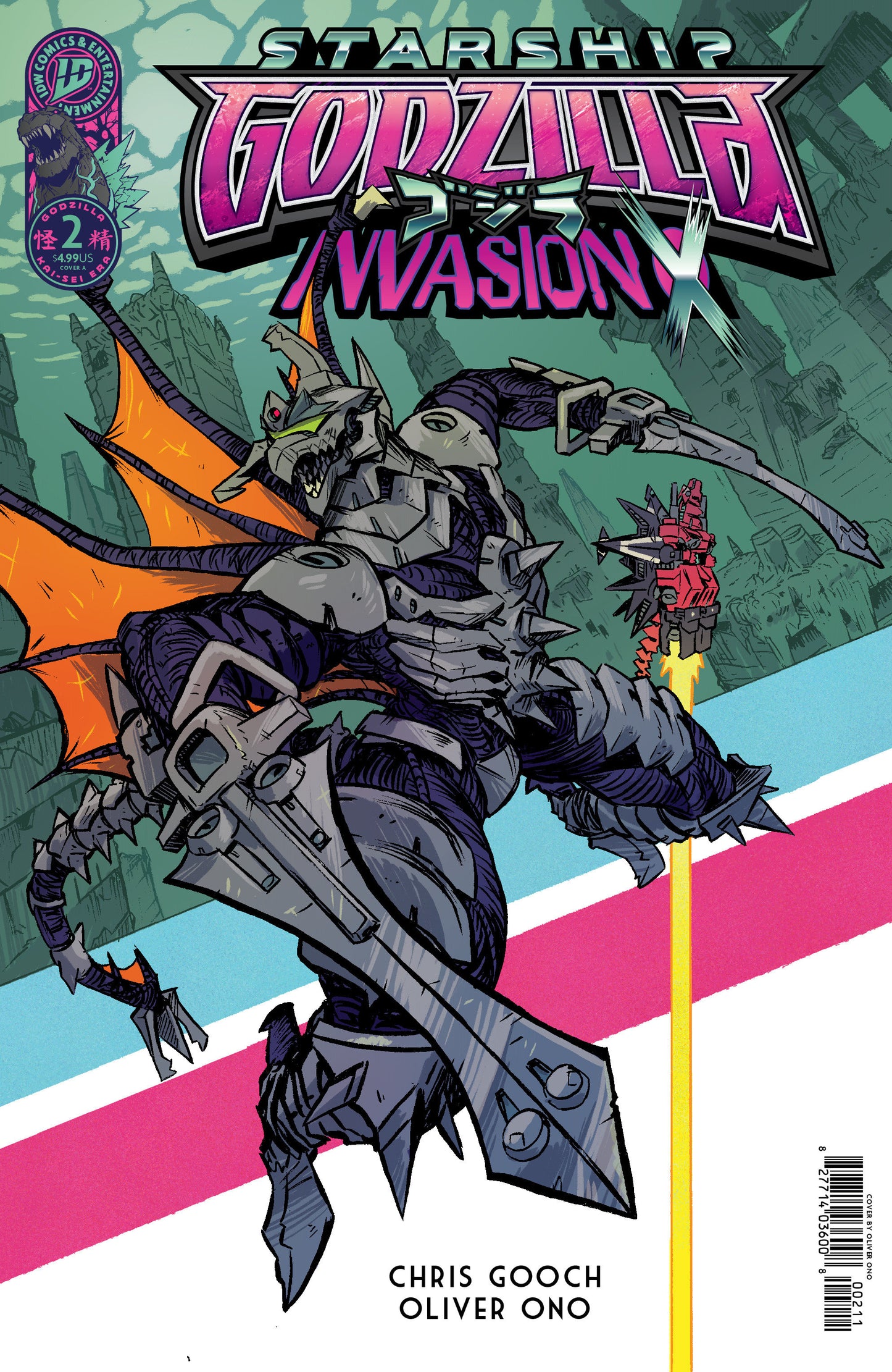 Starship Godzilla: Invasion X [Kai-Sei Era] #2 Cover A (Ono)