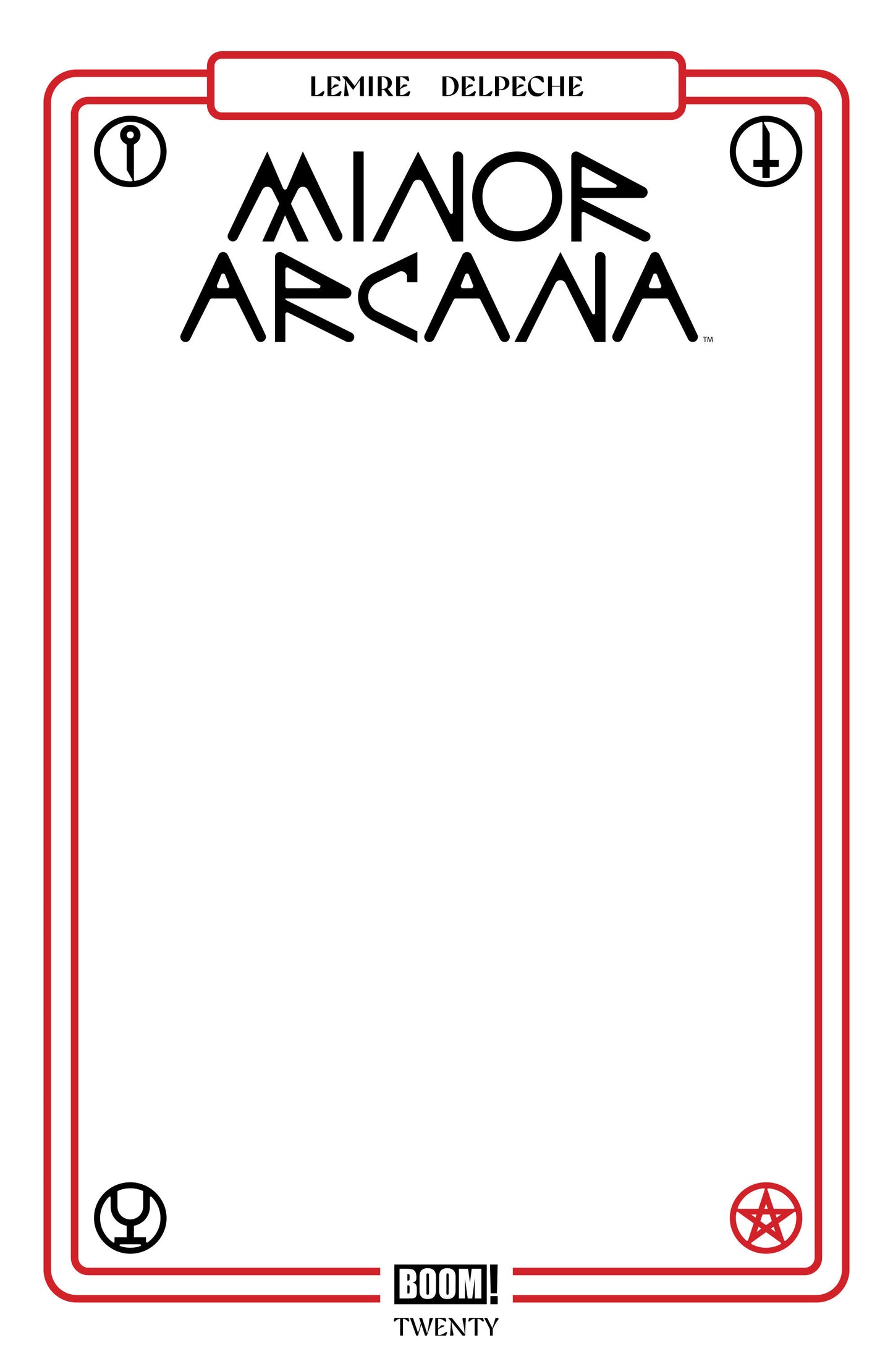 Minor Arcana #20 C Blank Sketch Variant