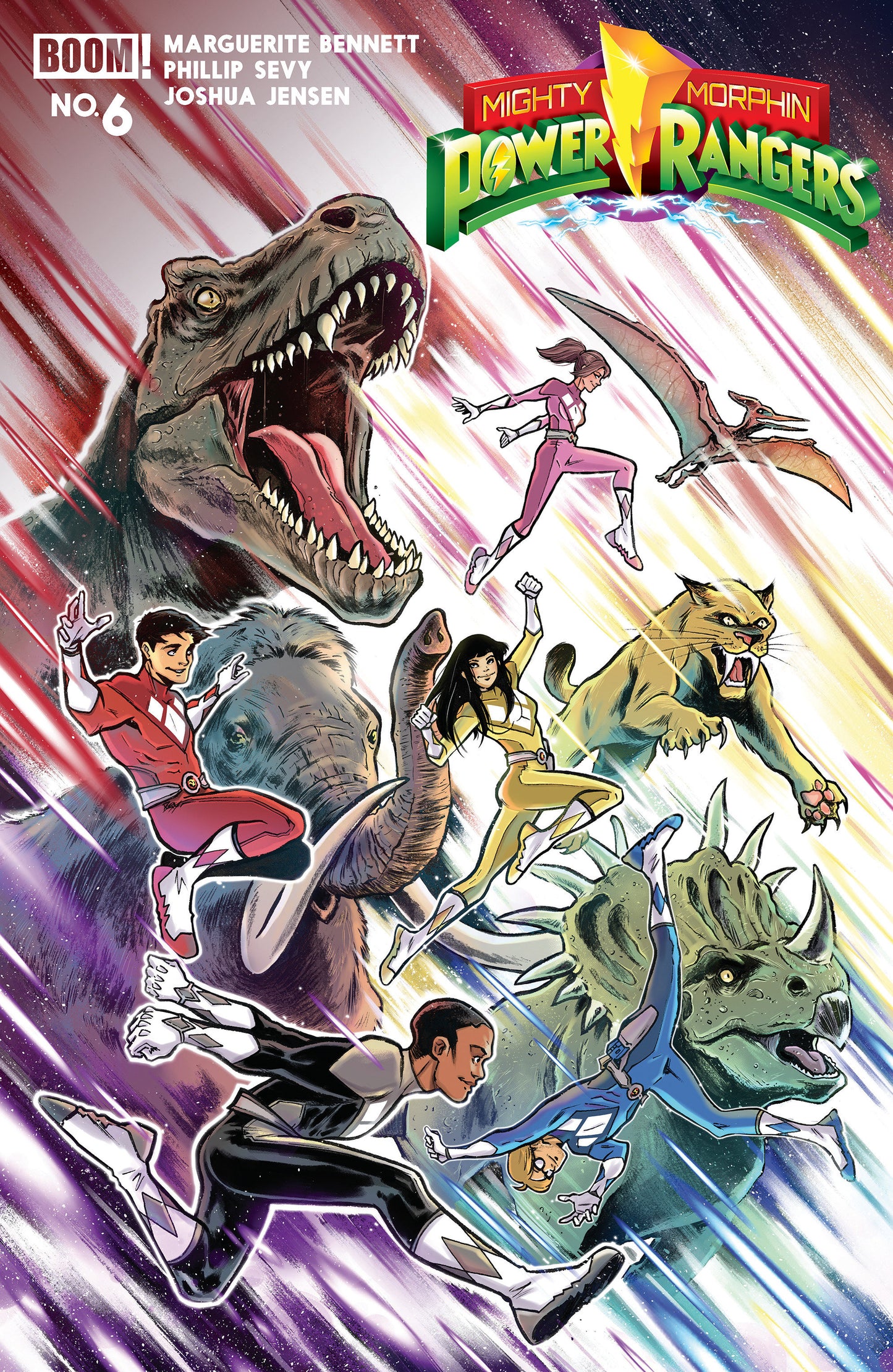 Mighty Morphin Power Rangers (2026) #6 A Main (Dressed, Di Gianfelice)