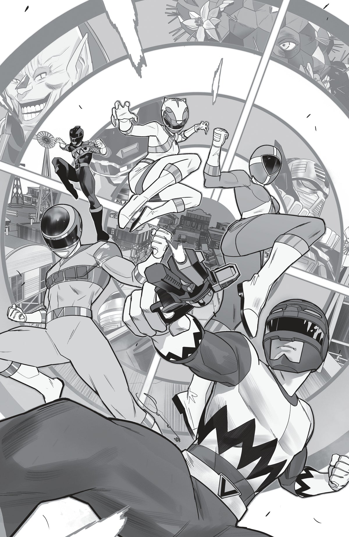 Power Rangers Unlimited #7 J Unlimited Variant (Full Art, Sorressa)