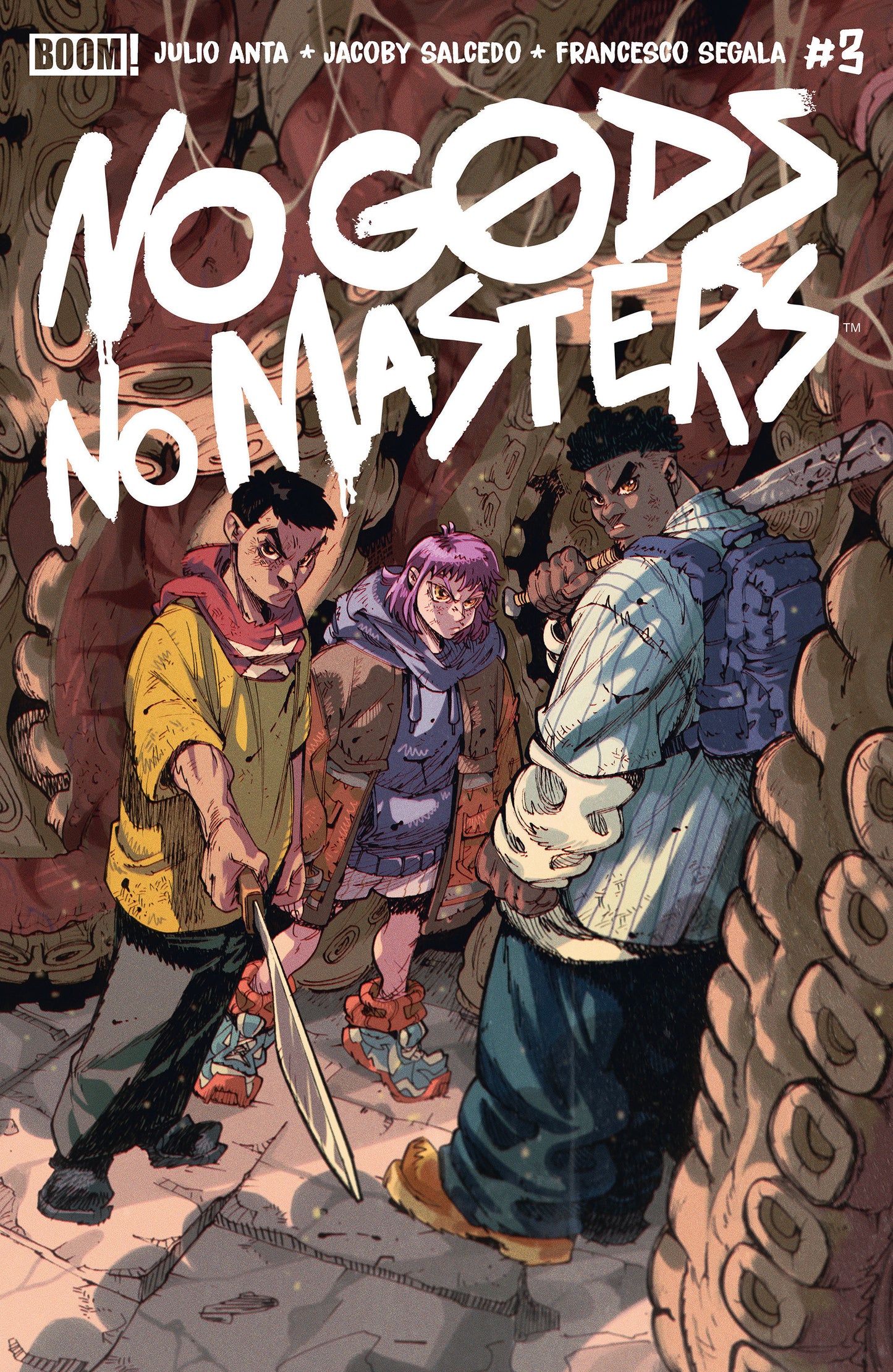 No Gods, No Masters #3 B Variant (Dressed, Ortiz)