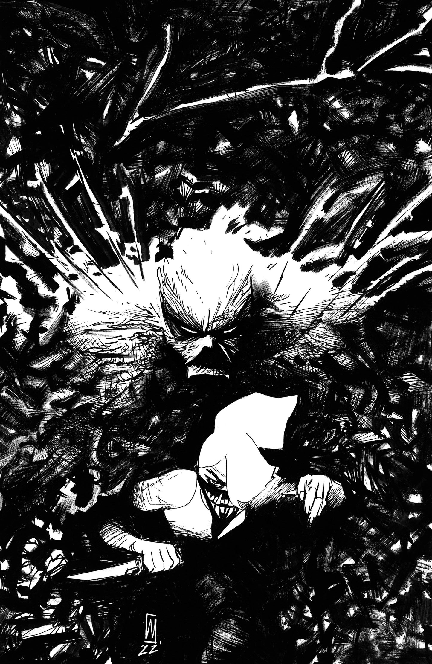 Swamp Thing is Killing the Children #1 P Unlimited Variant (Full Art, Dell'Edera)