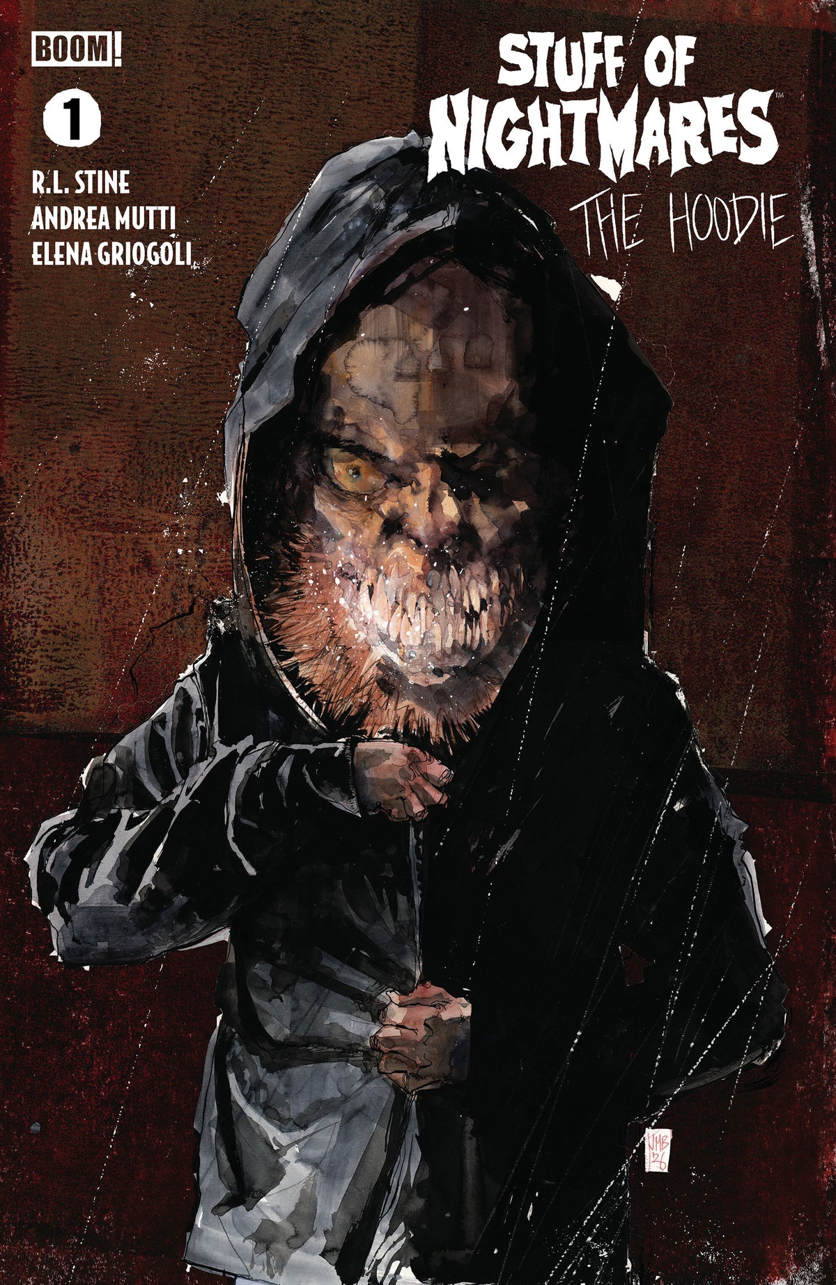 Stuff of Nightmares: The Hoodie #1 H FOC Reveal Variant (Dressed, Barravecchia)