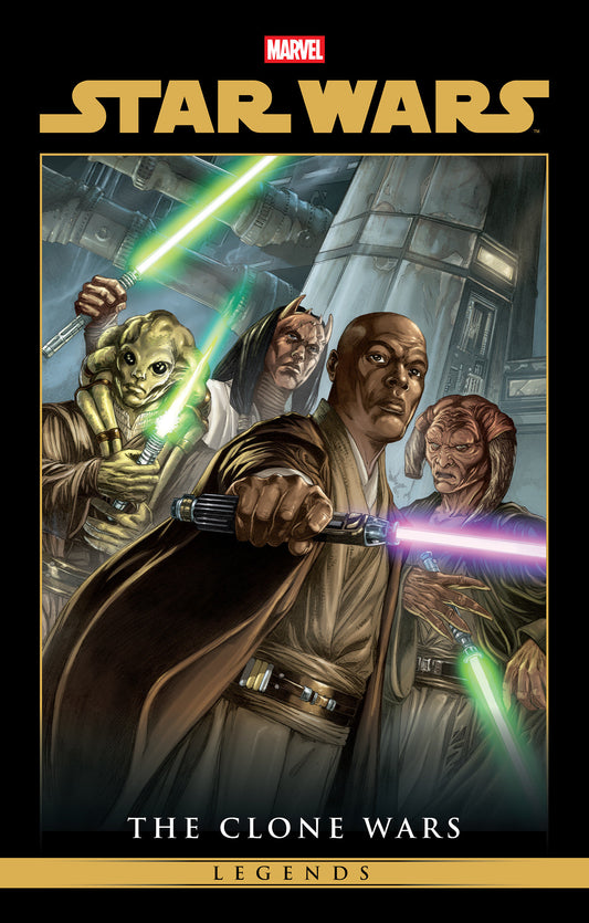 Star Wars Legends: The Clone Wars Omnibus Vol. 1 Jan Duursema Cover